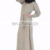 New Design Khaki Abaya Fabric,latest Abaya Designs With Belt,women Abaya Turkey thumbnail-2