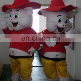 Customized Happy pig animal mascot costume for cosplay