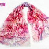 Digital Priting 100%wool Pashmina Scarf thumbnail-1