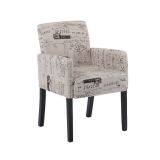 Unique Linen Arm Chairs Bar Chair Coffee Chair Living Room Chair HL-6060 thumbnail-1