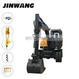 CE Approved 8 Ton Mini Bucket Digger Wheel Excavator Made in China thumbnail-5
