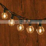 25FT 25 Pcs G40 LED Bulb Solar String Light Outdoor for Garden Patio Wedding thumbnail-5