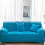 Soft High Stretch Solid Sofa Slipcover Machine Washable Spandex Sofa Covers thumbnail-3