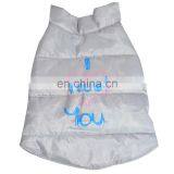 Winter Short Plush Pet Clothes Warm Treasure Grey Pet Dog Coat thumbnail-1