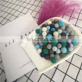 Organic Cotton Handmade 16 mm Teething Crochet Wooden Beads thumbnail-3