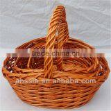Chinese Troditional Characteristics Willow Wicker Vegetable Basket
