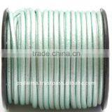 Red/pink/white/black Genuine Leather Cords,round Cow Leather Cords