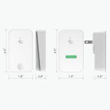 Linbell G4L Long Distance Wireless Doorbell Waterproof Self Powered US EU UK Plug With 1 Transmitter and 1 Receiver thumbnail-5