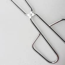 Wholesale Promotion Household Iron With Zinc Coat Food Steak Clamp Kitchen Domestic Party BBQ Tong thumbnail-4