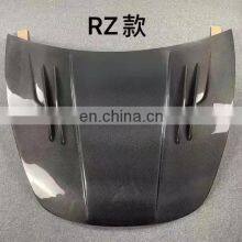 2021 Model 3 R Style Carbon Fiber Engine Hood Bonnet For Tesla Model3 thumbnail-4