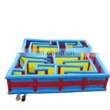 Hot Selling factory supply inflatable haunted house maze laser tag arena, Indoor/outdoor tag maze for laser shoot game