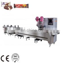 Aligner Feeder Flow pack machine for automatic feeding and wrapping Waffle Biscuit Chocolate foil Packing wrap Machine