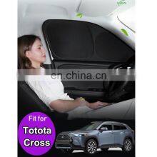 For Toyota Corolla Cross Privacy Protection Special Car Side Windows Sun Shade 100% Custom-Fit Car Shading Front Windshield 4pc