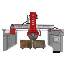 Hualong Machinery HLQY Series High Efficiency Multi Blade Natural Granite Bridge Cutter Block Saw Stone Cutting Machine thumbnail-4