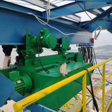 Explosion Proof Electric Hoist With Curved Rail on Top of LNG Storage Tank thumbnail-1