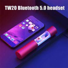 New Tw20 Bluetoth Headset 5.0 Wireless Sports Earplug TWS Stereo Factory Direct Sales thumbnail-4