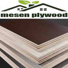 China Plywood Suppiler Best Price1220*2440mm Melamine/Laminate Plywood With Solid Color or Wood Grain for Cabinet and Furniture thumbnail-1