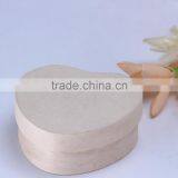Poplar Heart Shape Food Box Wooden Box for Gift ,polar Wood Packing Box thumbnail-1