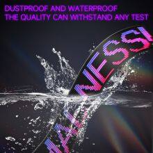 Led Flexible Car Window Display Light DIY Custom Animation Programmable Truck Advertising Logo Light Angel Devil Eye Lamp thumbnail-4