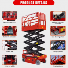 Self-Lifting Aerial Work Vehicle for High-Altitude Electrical Installation Projects thumbnail-5