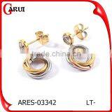 Simple Gold Earring Designs for Women thumbnail-1