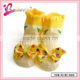 100% Cotton Thin Socks Wholesale Elite Socks,baby Socks With Ribbon Bow thumbnail-2