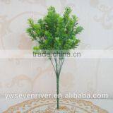 7 Fork m Bluegrass Artificial Flowers Green Plants DIY Floral Auxiliary Material Silk Flowers Flowers, Plastic Flowers Wholesale thumbnail-5