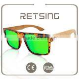2015 OEM Bamboo Wooden Polarized Sunglasses Cheap Wholesale Sunglasses China Custom Logo Promotional Sunglasses Factory thumbnail-2