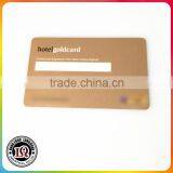 Plastic PVC Gold Card for Hotel thumbnail-1