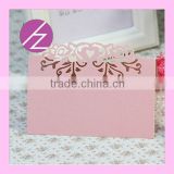 Laser Cut Place Card Holder Table Seat Card for Wedding Party ZK-25