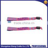 Individual Custom Embroidered Fabric Bracelets,woven Wristbands,festival Days Wristbands thumbnail-1