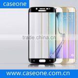 Scratch Resistant Full Cover Screen Protector for Samsung s7 Tempered Glass 3d Curved thumbnail-1