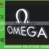 2015 New Advertising Acrylic Letters ,led Mini Signs Edgelit