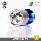 Button Battery Colorful Promotional 6 LED Flashlight,aluminium Mini Flashlight,logo Customized Led Torch Keychain Flahslight thumbnail-2