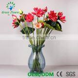 Greenflower 2016 Wholesale NaturalTouch Latex PU China Waterlily Artificial Flowers Latus for Wedding Decoration thumbnail-5