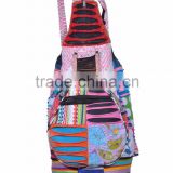 Nepali Printed Cotton Fabric Backpack