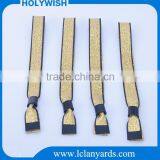 Woven Fabric Designed Own Logo Party Vip Wristbands thumbnail-4