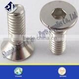 Carbon Steel Grade 5.8 CSK Head Allen Bolt