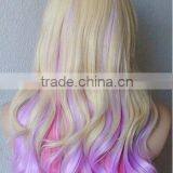 AAAAA Express Brazilian Human Hair Colorful Tape Hair Extensions thumbnail-3