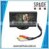 SPD62 Car 4.3' TFT LCD Color Rearview Monitor for DVD GPS Reverse Backup Camera