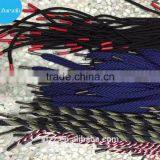 Wholesale Customized Silk Screen Printing Shoelaces With Plastic Tip