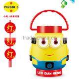 2016 New Item Funny Cartoon Projection Toy Lantern for Children With Music and 7 Colors Flashing Light thumbnail-2