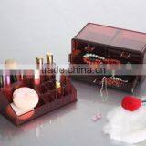Eco-friendly PS Clear Acrylic Cosmetic & Makeup Organizer Drawer thumbnail-3