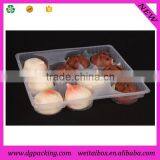 High Standard Square Clear Plastic Dessert Box With 9 Compartments Divides thumbnail-1