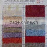1 Yard MOQ Cheap Multi Colors 100 Linen 100 Waterproof Hemp Canvas Fabric Wholesale thumbnail-3