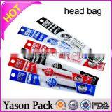 YASON Printed Opp Header Bags for Biscuit Opp Header Bags for Silk Ribbon Package Staple Header Pack Poly Bag thumbnail-4