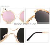 2016 Designer Sunglasses Classic Metal Big Frame Round Shades Vintage Ladies Brand Sun Glasses CC5011 Quality Choice thumbnail-5