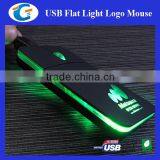 Custom Printing Wired Flat Mice Mouse for Gifts