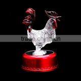 Wholesale Chinese Zodiac Handicrafts Crystal Rooster Craft Gift Figurine Furniture thumbnail-3