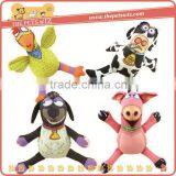 Cotton Rope Toy ,CC193 7 Inch Yellow Plush Toy for Sale thumbnail-3